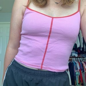 🌺retro pink tank🌺